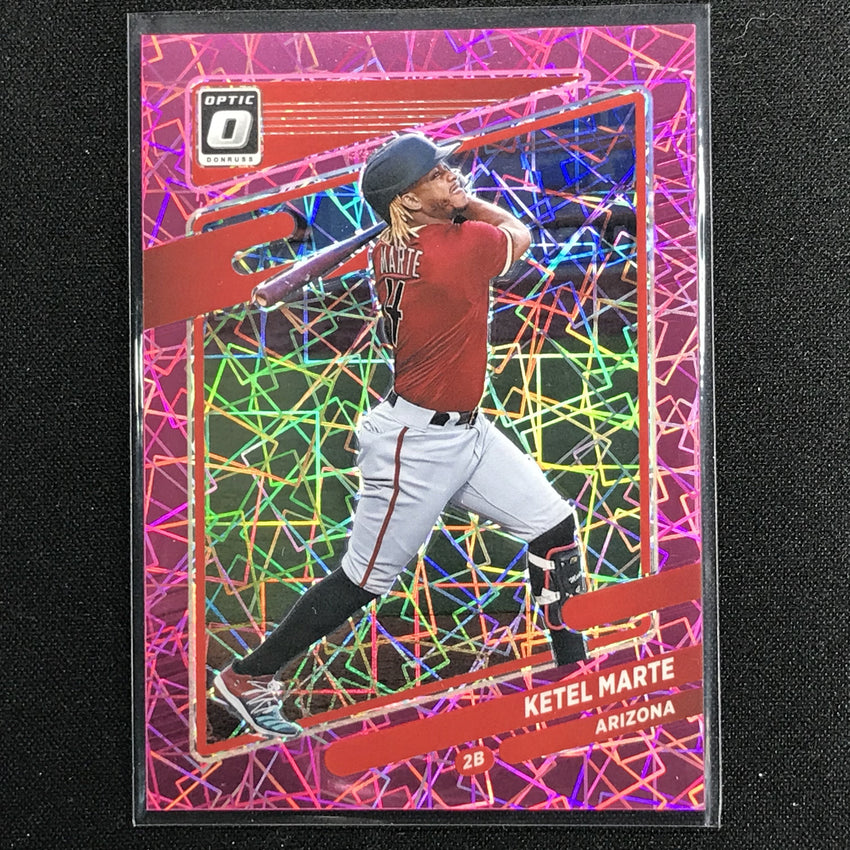 2021 Donruss Optic Ketel Marte Pink Velocity /249