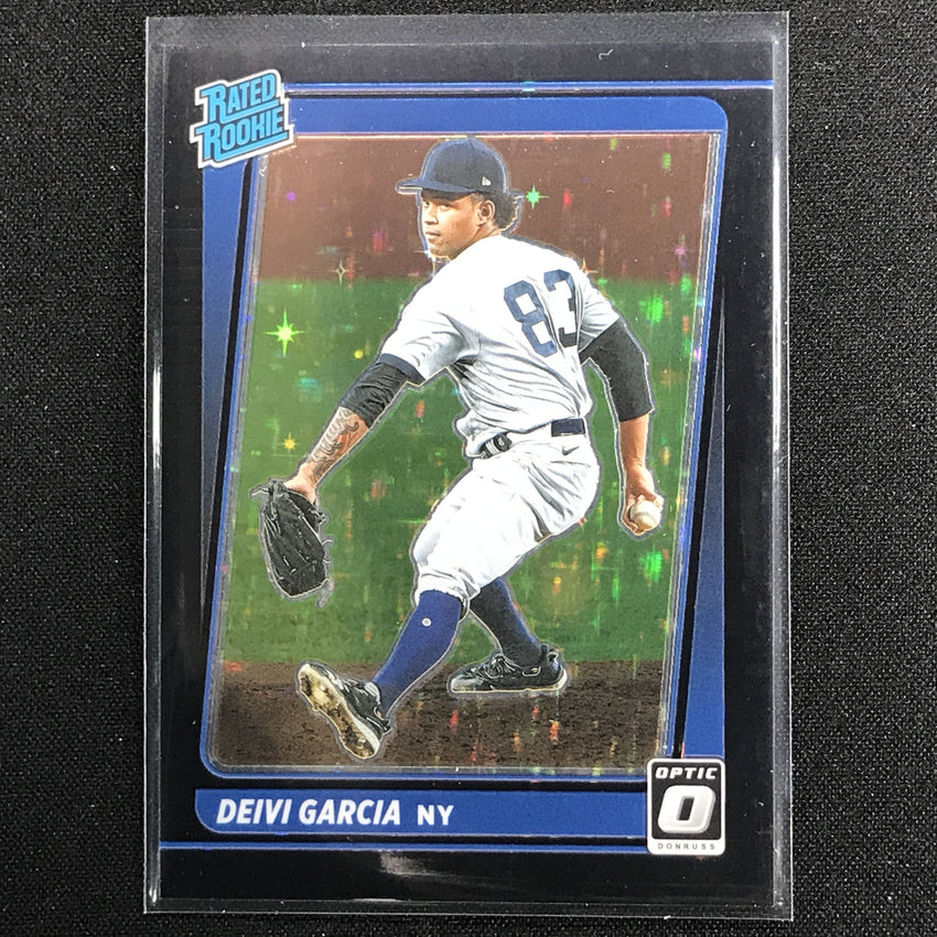 2021 Donruss Optic Deivi Garcia Rated Rookie Black Stars 18/149