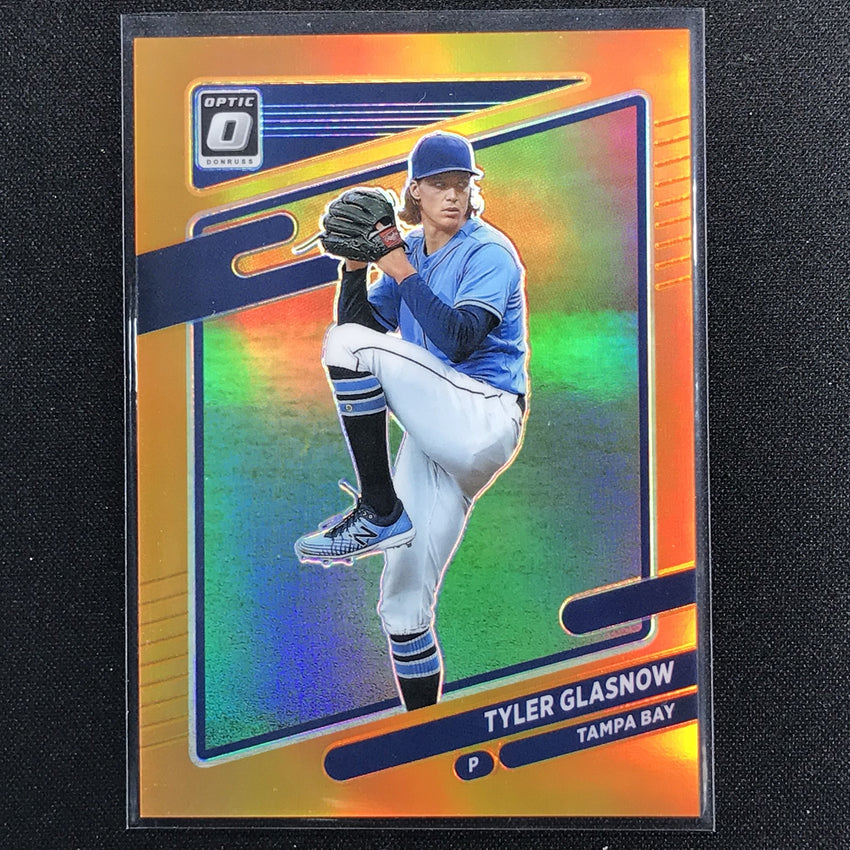 2021 Donruss Optic Tyler Glasnow Orange 9/125