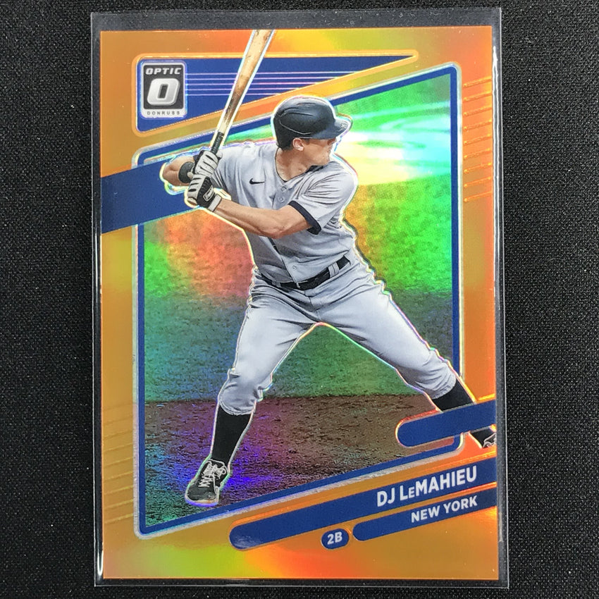 2021 Donruss Optic Dj Lemahieu Orange 13/125