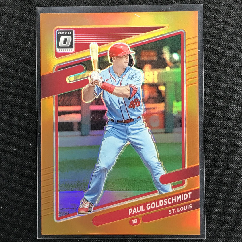 2021 Donruss Optic Paul Goldschmidt Orange 101/125