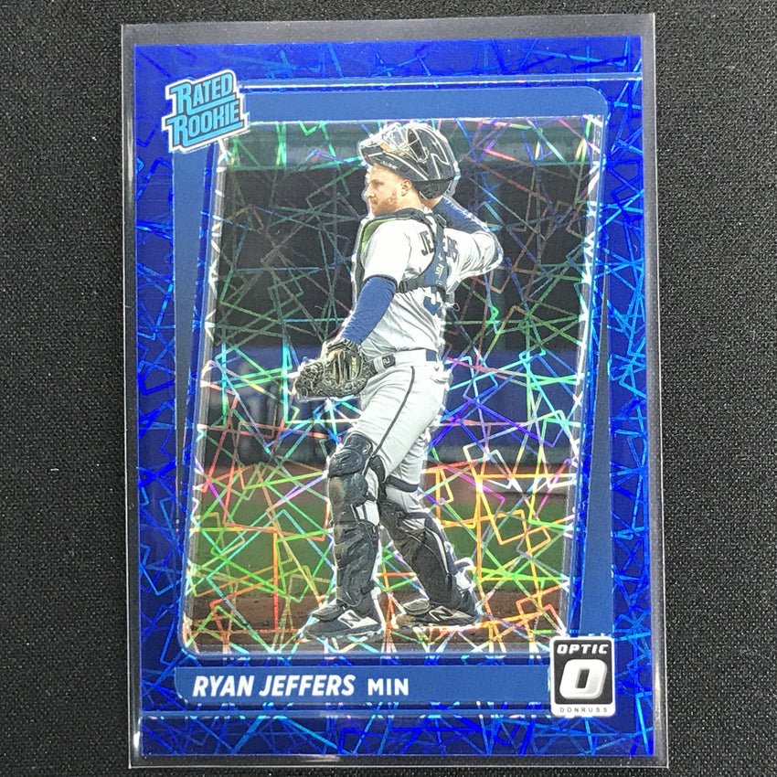2021 Donruss Optic Ryan Jeffers Rated Rookie Blue Velocity 52/99