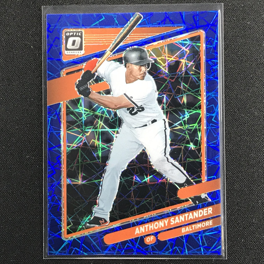 2021 Donruss Optic Anthony Santander Blue Velocity 30/99