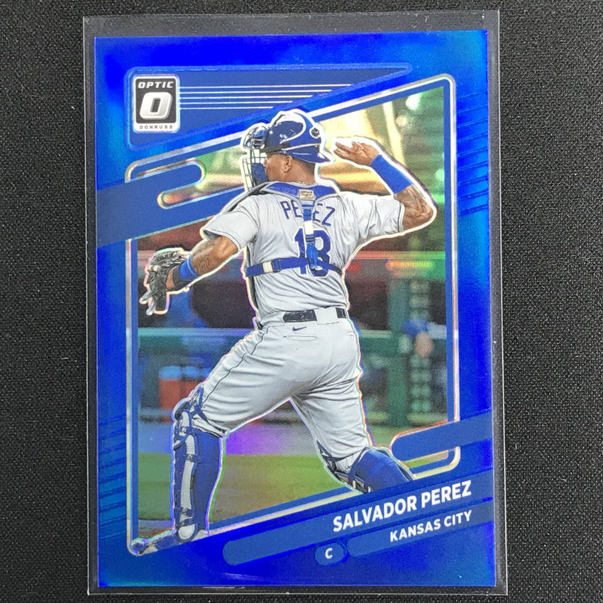 2021 Donruss Optic Salvador Perez Blue 59/75