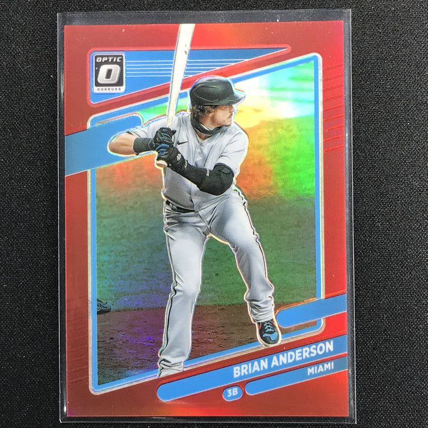 2021 Donruss Optic Brian Anderson Red 42/60