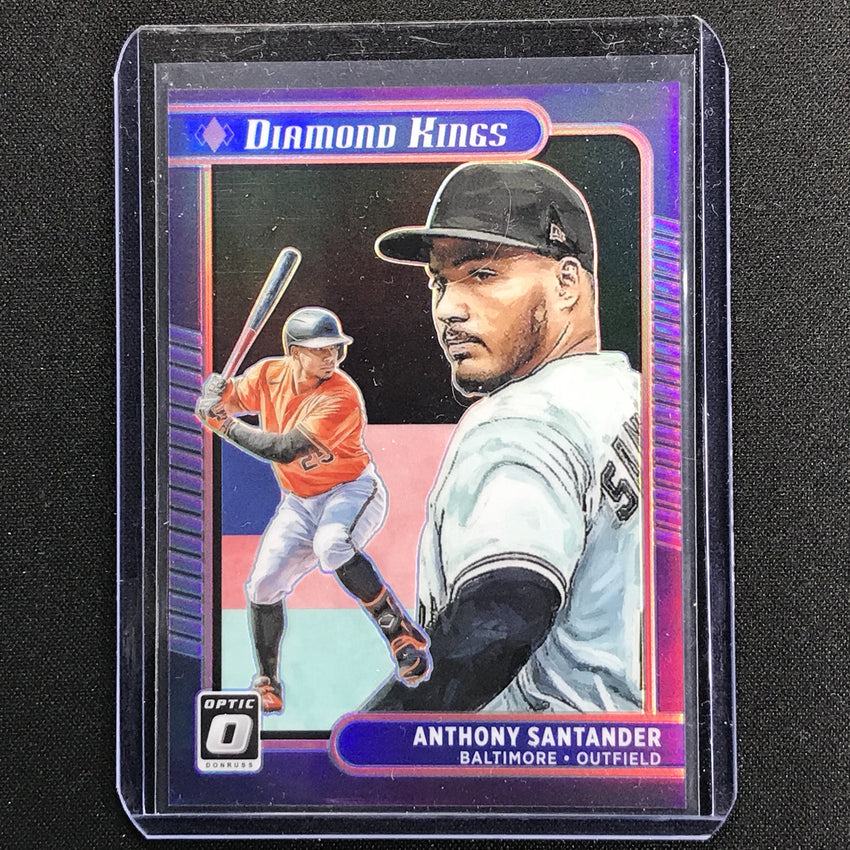 2021 Donruss Optic Anthony Santander Diamond Kings Black 8/25