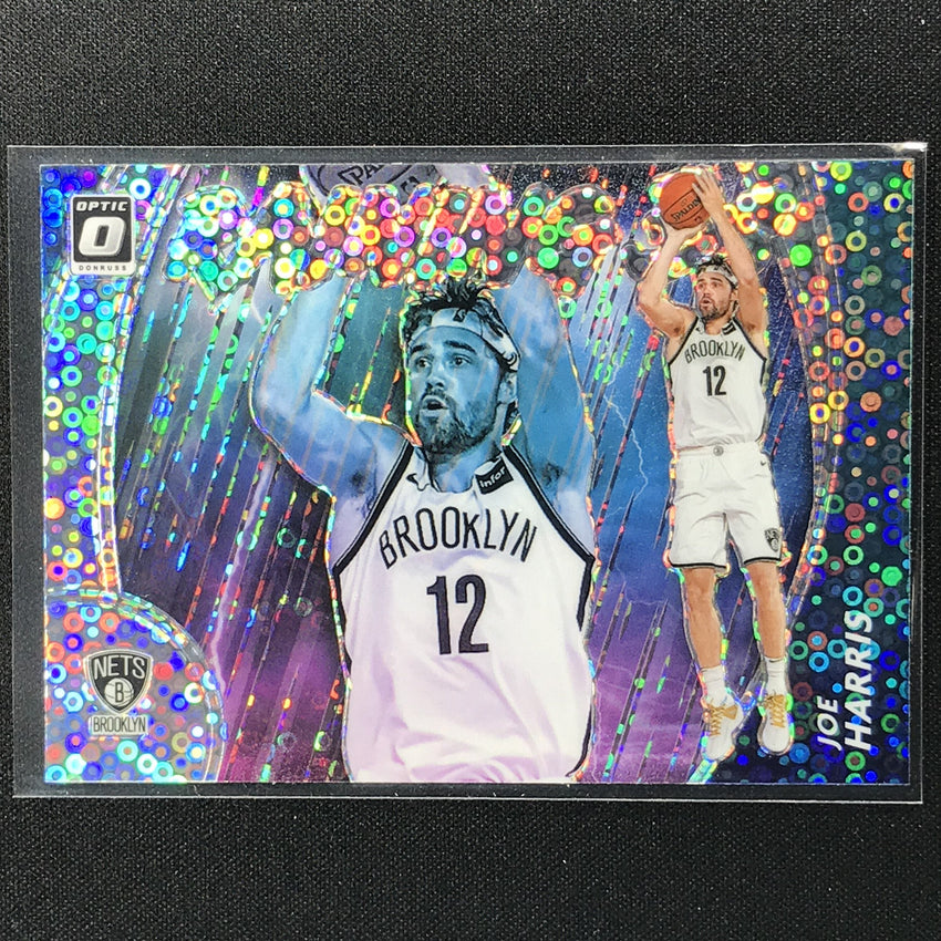 2020-21 Donruss Optic JOE HARRIS Raining 3s Fast Break Holo Silver #6