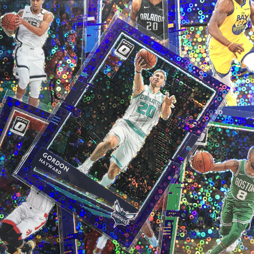 2020-21 Donruss Optic Brandon Clarke Fast Break Purple Disco /95