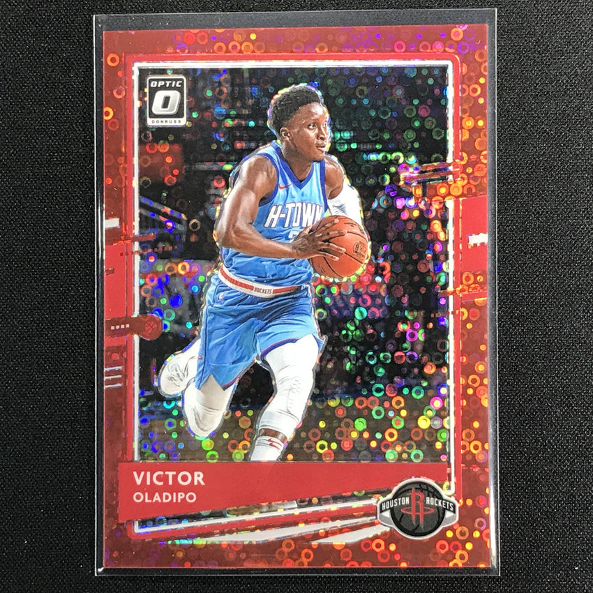 2020-21 Donruss Optic Victor Oladipo Fast Break Red Disco /85
