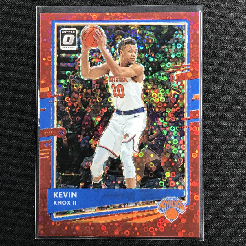 2020-21 Donruss Optic Kevin Knox Ii Fast Break Red Disco /85