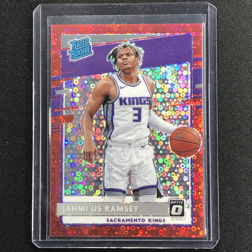 2020-21 Donruss Optic Jahmius Ramsey Rated Rookie Fast Break Red Disco 44/85