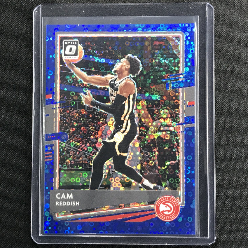 2020-21 Donruss Optic Cam Reddish Fast Break Blue Disco 1/50