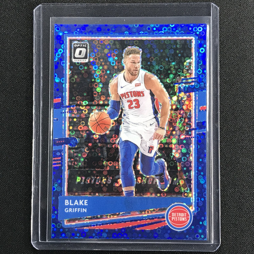 2020-21 Donruss Optic Blake Griffin Fast Break Blue Disco 31/50