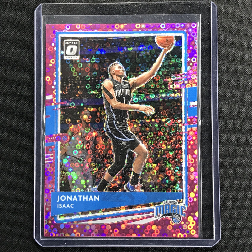 2020-21 Donruss Optic Jonathan Isaac Fast Break Pink Disco 2/20