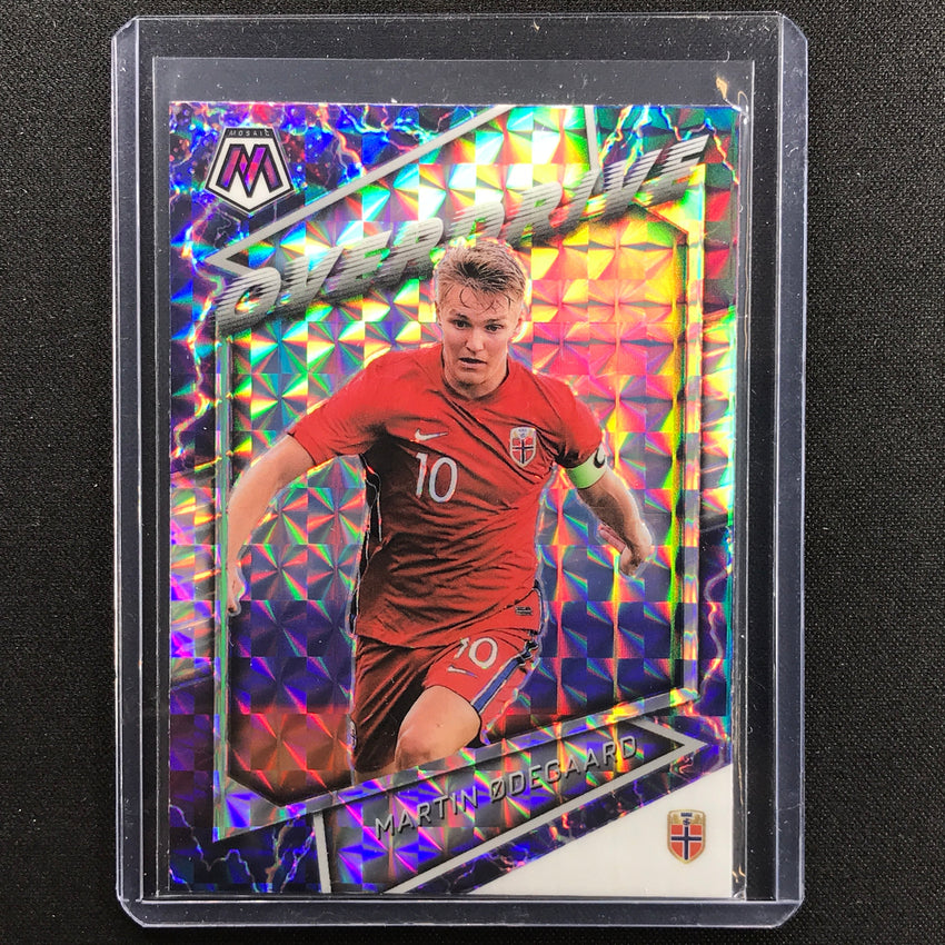 2021-22 Mosaic Fifa Road To World Cup Qatar Martin Odegaard Overdrive Ssp No 10
