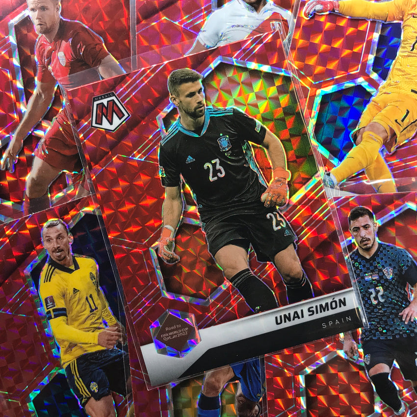 2021-22 Mosaic FIFA Road to World Cup Qatar GONZALO PLATA Rookie Red #76