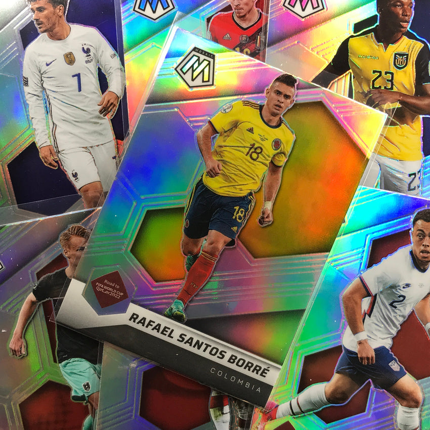 2021-22 Mosaic FIFA Road to World Cup Qatar DANNY WARD Rookie Silver Prizm #81