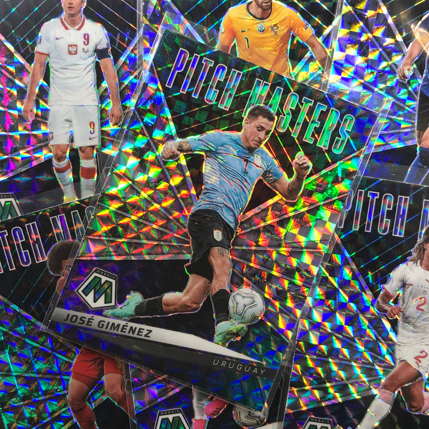 2021-22 Mosaic FIFA World Cup Qatar PERVIS ESTUPINAN Pitch Masters Silver #28