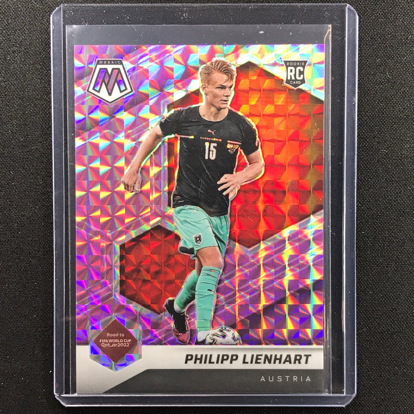 2021-22 Mosaic Fifa Road To World Cup Qatar Philipp Lienhart Rookie Purple 46/49