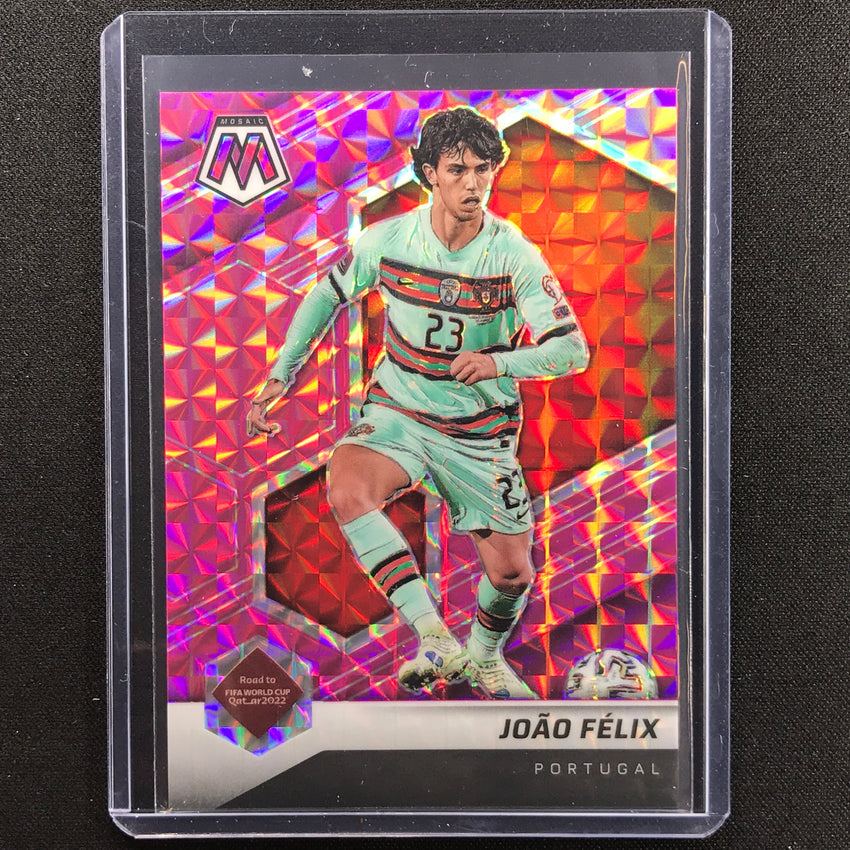 2021-22 Mosaic Fifa Road To World Cup Qatar Joao Felix Pink 25/25