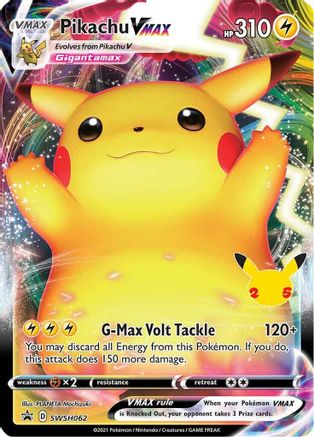 Pikachu VMAX - SWSH062 - Celebrations Collection Promo