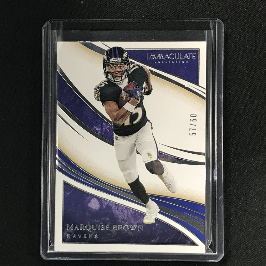 2020 Immaculate MARQUISE BROWN Base 57/60-Cherry Collectables