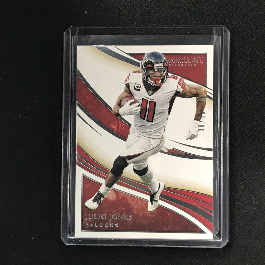 2020 Immaculate JULIO JONES Base 8/60-Cherry Collectables