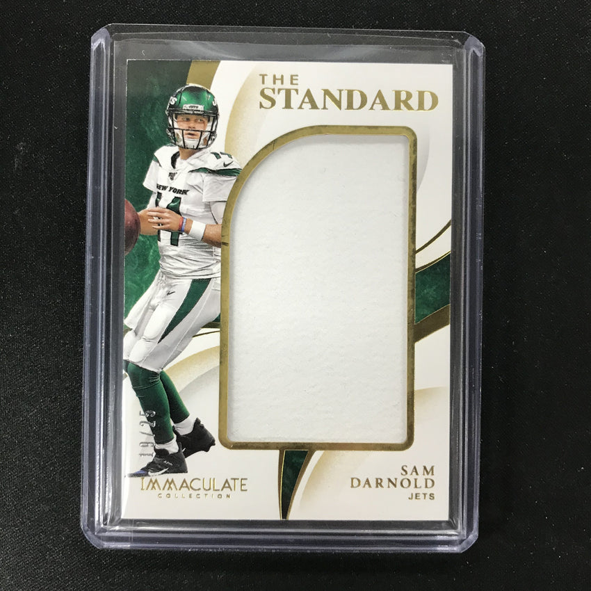 2020 Immaculate SAM DARNOLD The Standard Jumbo Jersey 19/25-Cherry Collectables