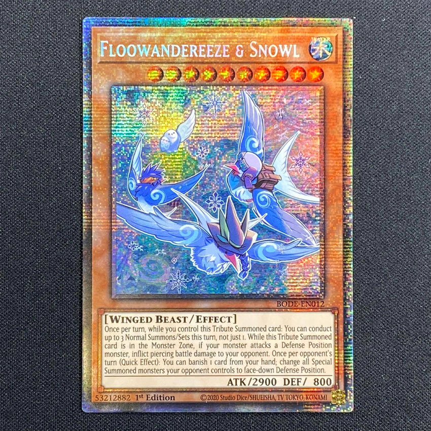 Starlight Rare Floowandereeze And Snowl - Bode-en012 - Starlight Rare 1st Edition