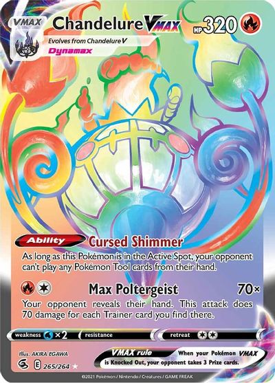 Chandelure VMAX - 265/264 - Hyper Rare