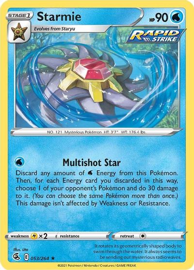 Starmie - 53/264 - Holo Rare