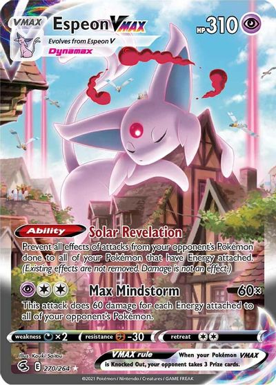 Espeon VMAX - 270/264 - Alternate Art Secret Rare