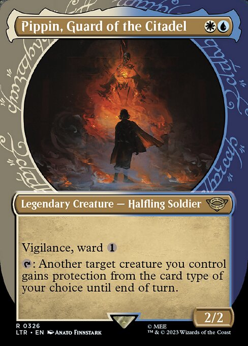 SHOWCASE Pippin, Guard of the Citadel #326  - Rare Lord of the Rings: Tales of Middle-Earth