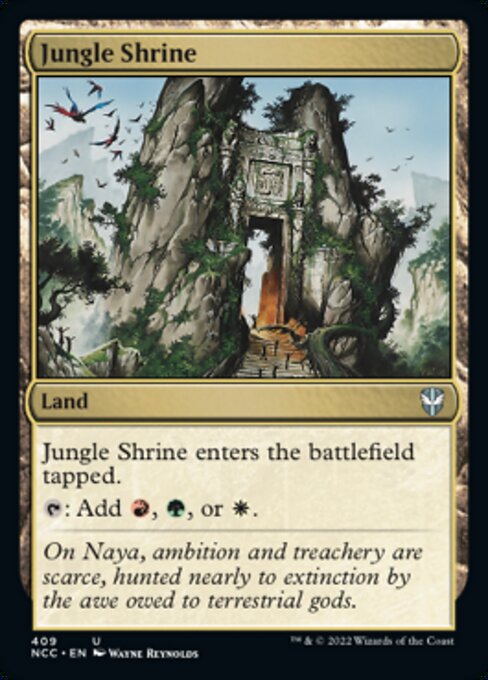 Jungle Shrine #409 -  New Capenna Commander