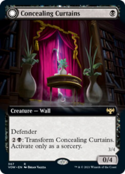 Extended Concealing Curtains // Revealing Eye - 367 - Rare Crimson Vow