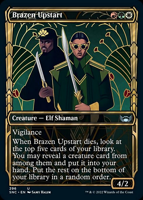 SHOWCASE Brazen Upstart  #296 - Streets of New Capenna