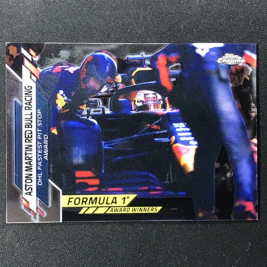 2020 Topps Chrome ASTON MARTIN RED BULL RACING Award Winners Base #194