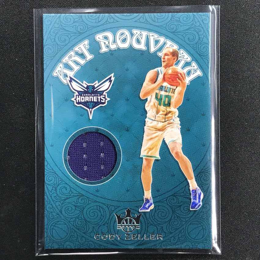 2020-21 Court Kings Cody Zeller Art Nouveau Jersey No Zel B