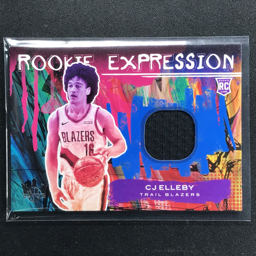 2020-21 Court Kings Cj Elleby Rookie Expression Jersey No Cje D