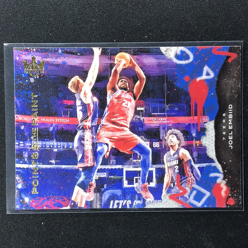2020-21 Court Kings Joel Embiid Points In The Paint No 4