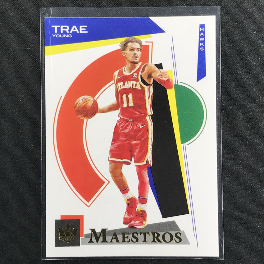 2020-21 Court Kings TRAE YOUNG Maestros #21