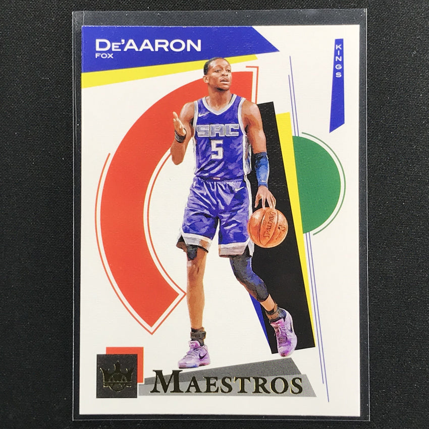 2020-21 Court Kings Deaaron Fox Maestros No 23