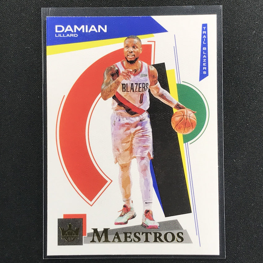 2020-21 Court Kings DAMIAN LILLARD Maestros #8