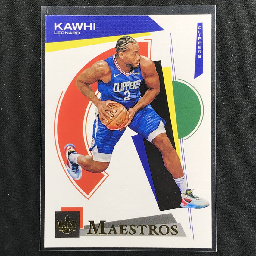 2020-21 Court Kings KAWHI LEONARD Maestros #18