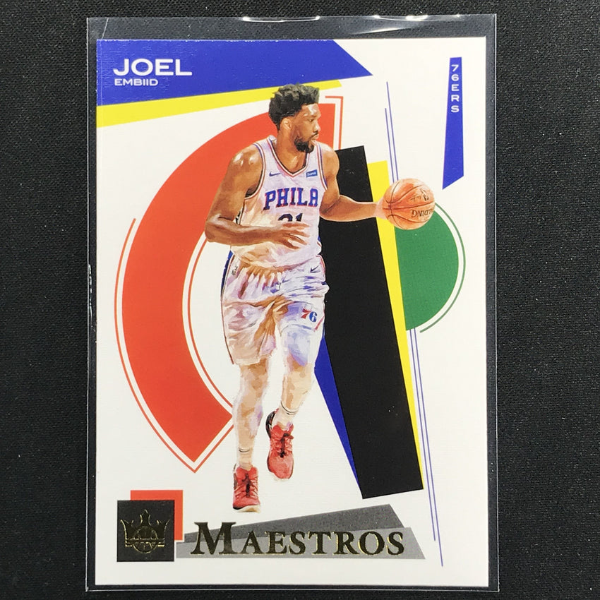 2020-21 Court Kings JOEL EMBIID Maestros #27