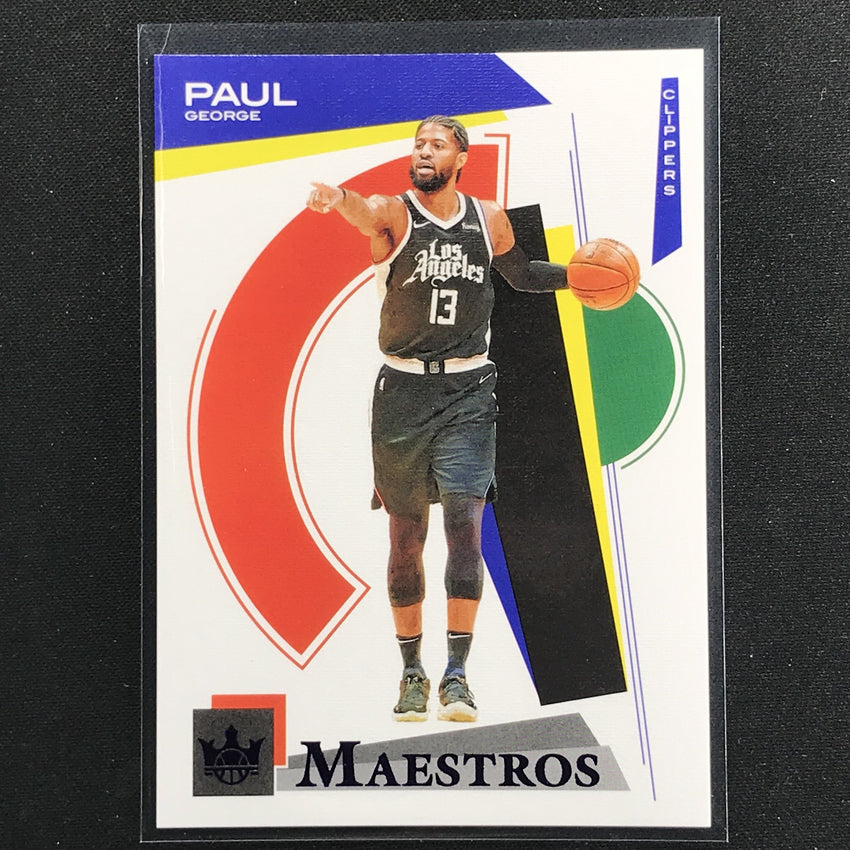 2020-21 Court Kings Paul George Maestros Violet 32/49
