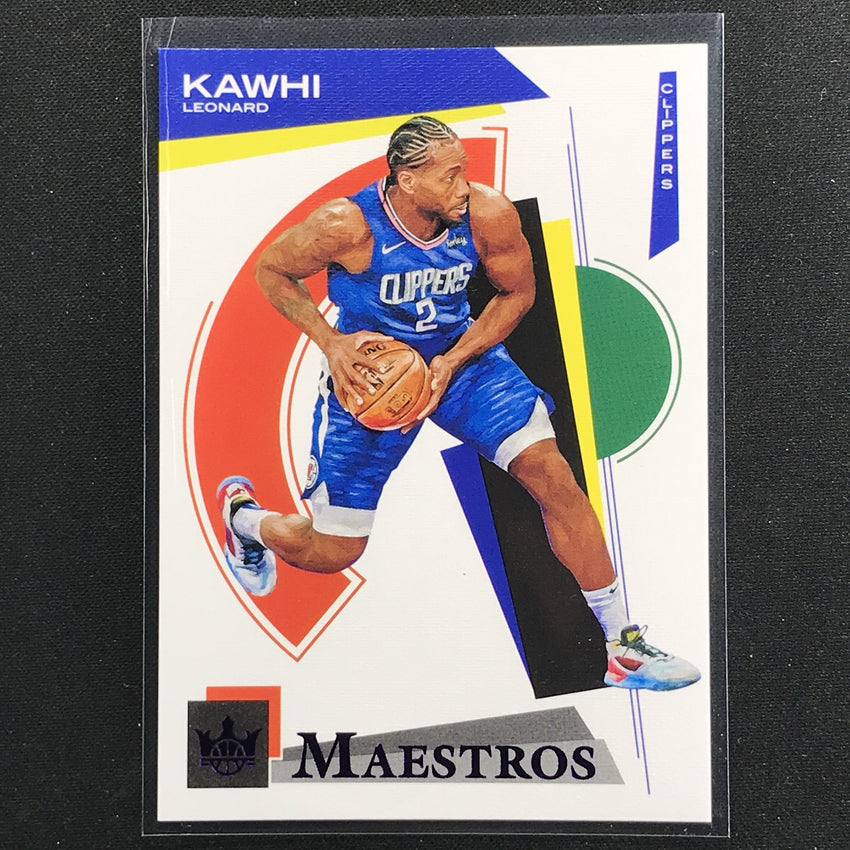 2020-21 Court Kings Kawhi Leonard Maestros Violet 38/49