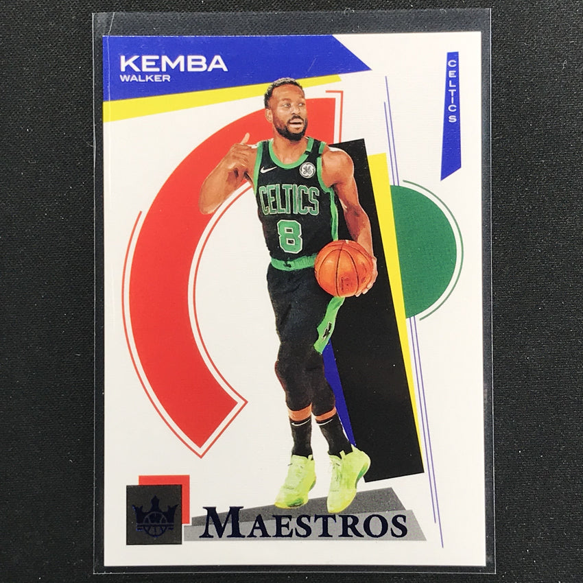 2020-21 Court Kings Kemba Walker Maestros Sapphire 21/25
