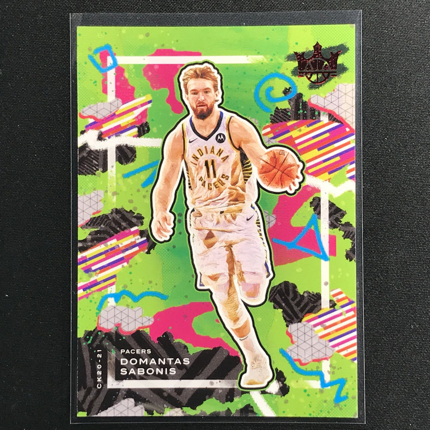 2020-21 Court Kings Domantas Sabonis Base Ruby 5/149