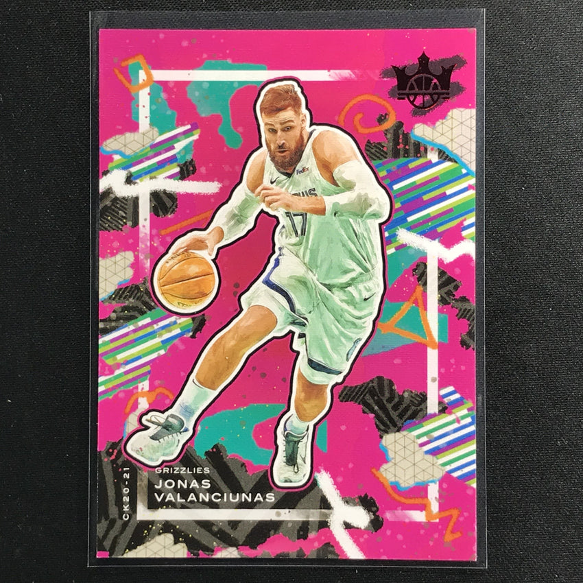 2020-21 Court Kings Jonas Valanciunas Base Ruby 114/149